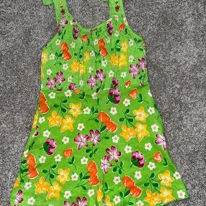 Vintage Bright Floral Jumper